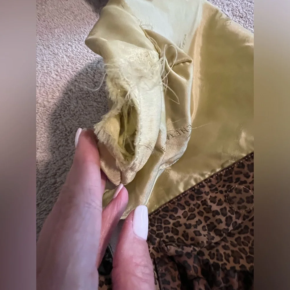 Bottega Veneta Vintage Cheetah Print 2 tone bag - Picture 11 of 16